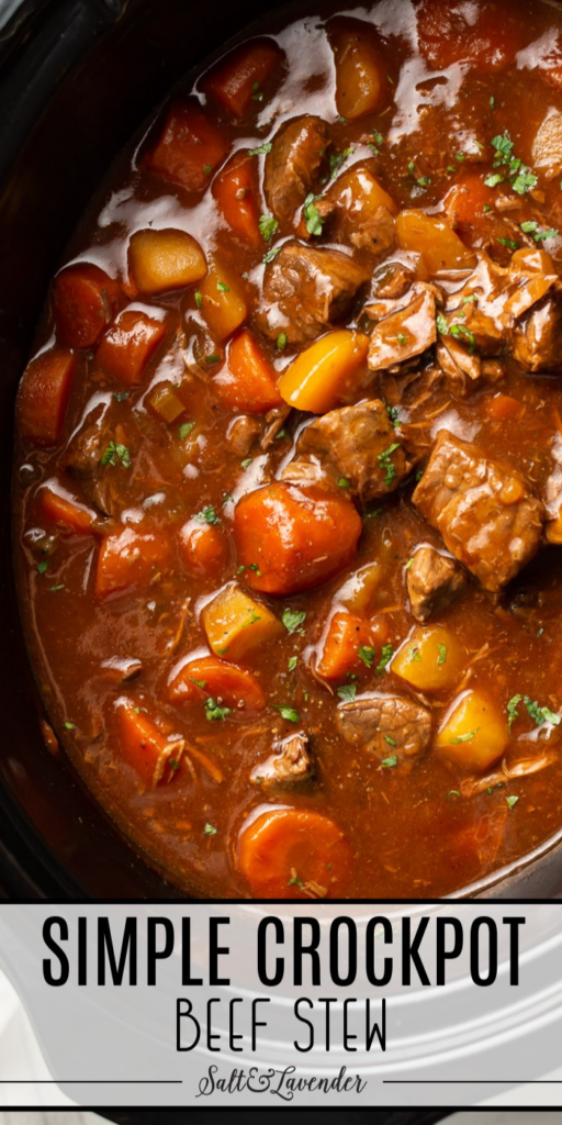 crockpot beef stew recipe