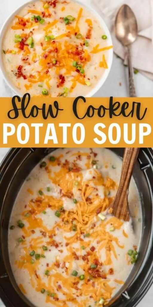 crockpot potato soup recipe