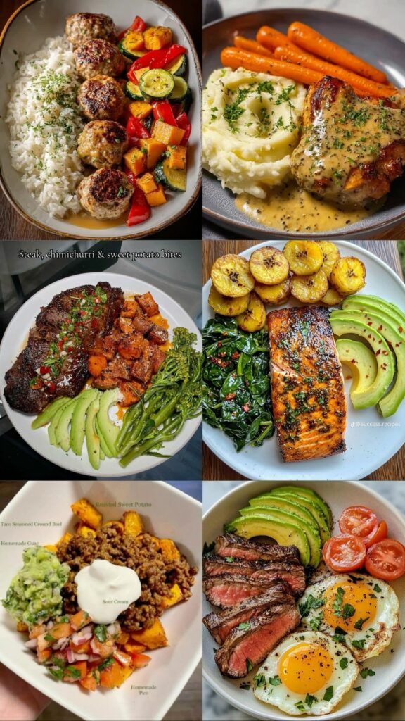 balanced meal bowl recipe